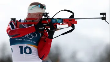 Sestřih masáku biatlonistů