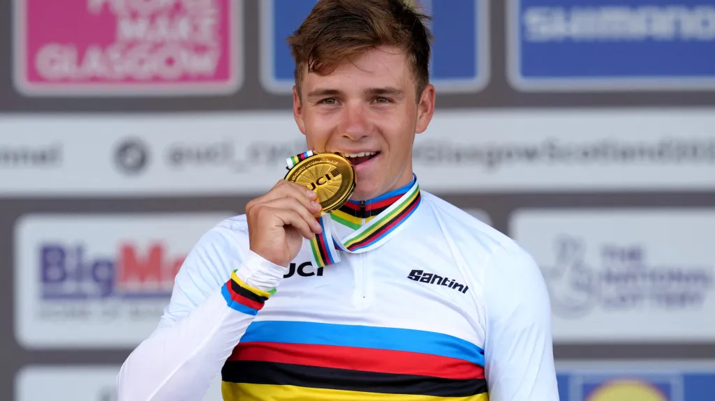 Remco Evenepoel je mistrem světa v časovce