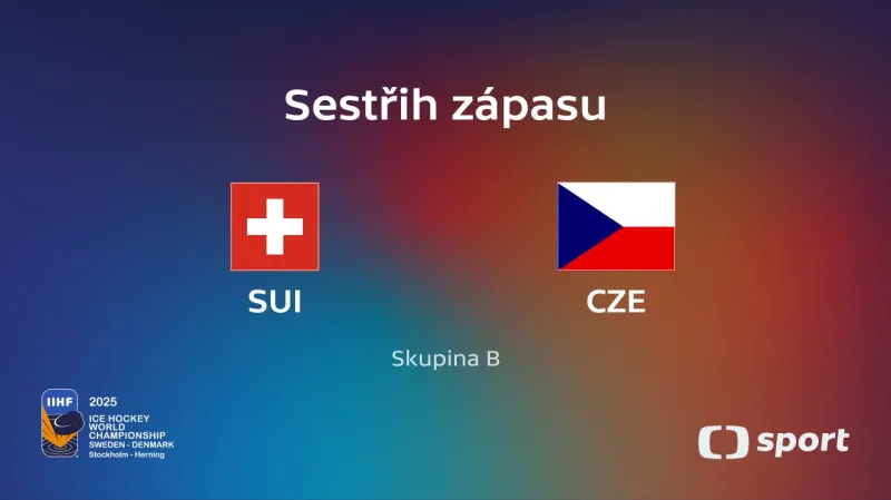 Sestřih utkání Švýcarsko – Česko