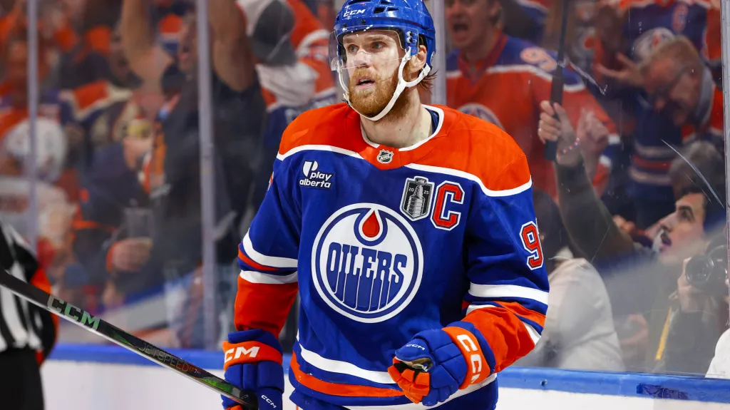 Connor McDavid v dresu Edmontonu