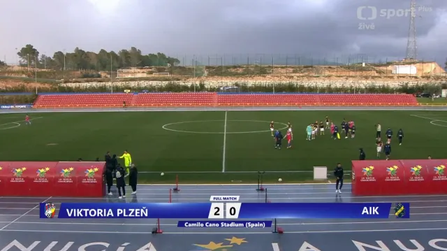 Sestřih utkání Viktoria Plzeň – AIK Stockholm