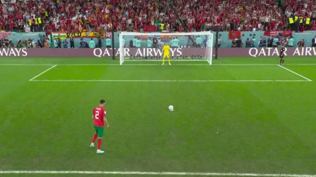 Moment utkání Maroko – Španělsko: rozhodující penalta Hakimiho