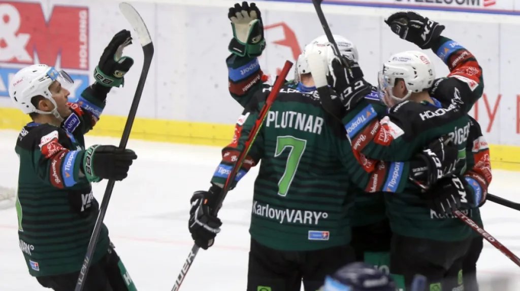 Radost hráčů Karlových Varů