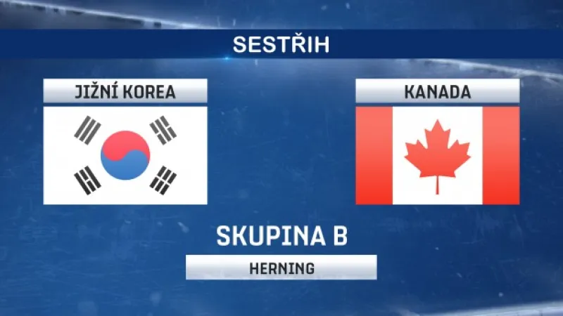 Sestřih utkání Jižní Korea - Kanada