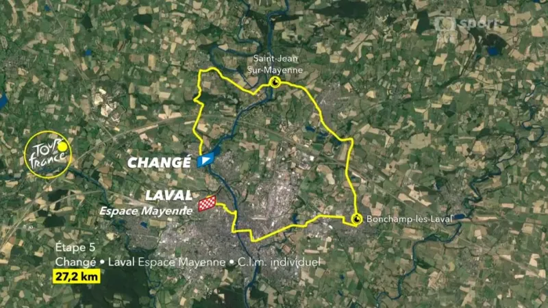 Představení 5. etapy Tour de France