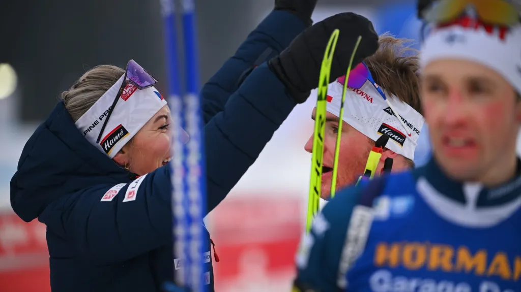 Lucie Charvátová a Tomáš Mikyska v mixu dvojic v Novém Městě na Moravě