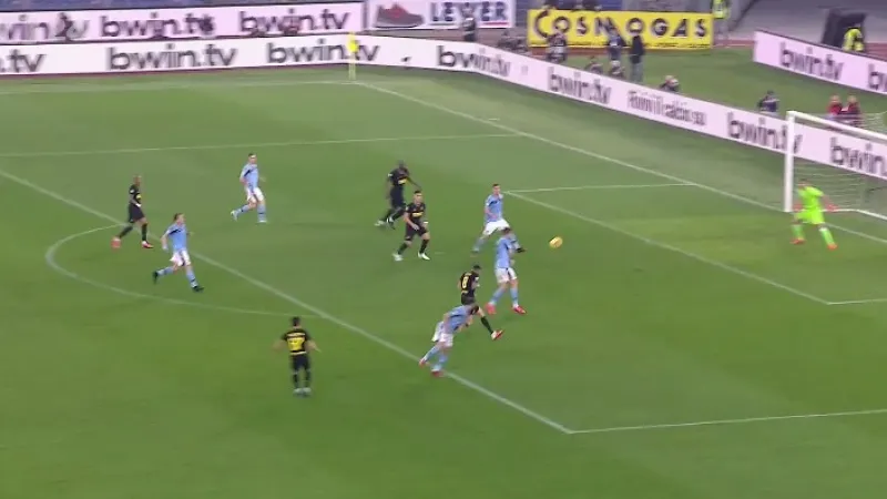 Lazio Řím vyhrálo 2:1 nad Interem Milán