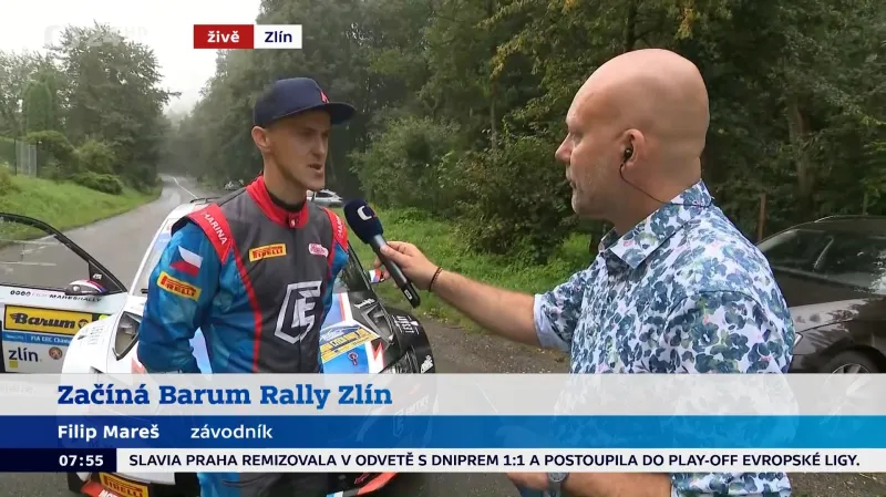 Barum Rallye začíná a Josef Kvasnička je na místě