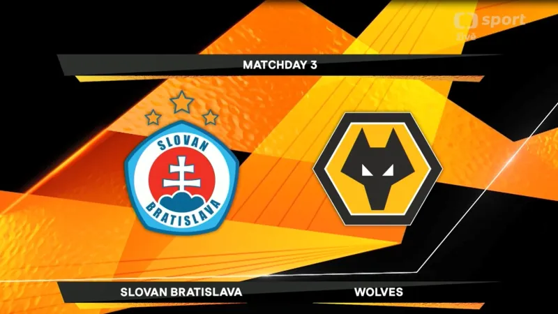 Sestřih utkání Slovan Bratislava – Wolverhampton