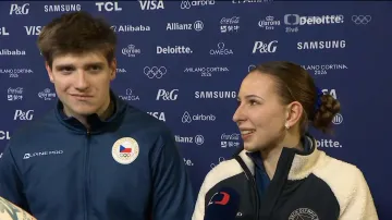 Ohlas Víta Chabičovského a Julie Zelingrové po utkání se Švýcarskem