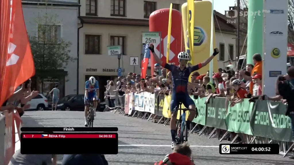 První závod Českého poháru silniční cyklistiky vyhrál Řeha