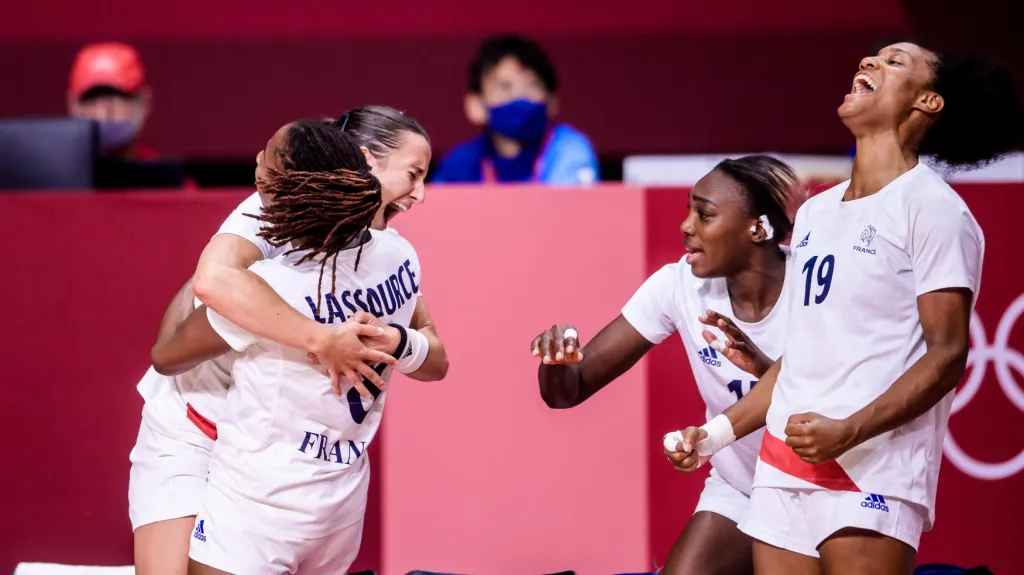 Radost francouzských házenkářek