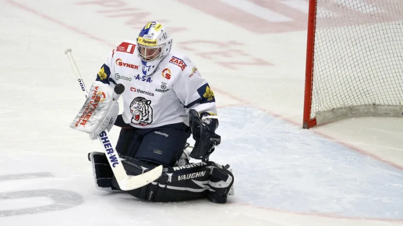 Brankář Liberce Marek Pinc