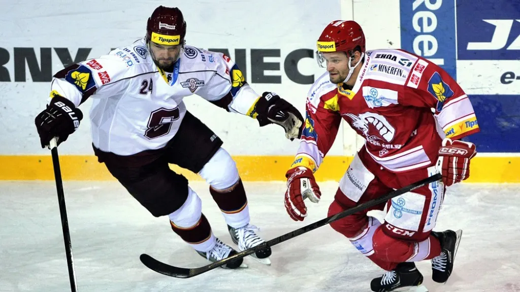 Utkání Třinec - Sparta