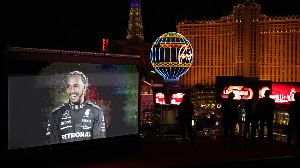 Prezentace F1 v Las Vegas