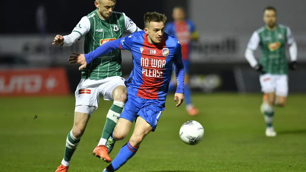 Plzeňský Jan Kopic (vpravo) a Jaroslav Zelený z Jablonce