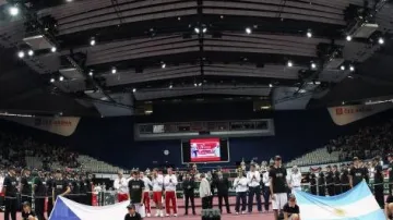 Utkání Česko - Argentina