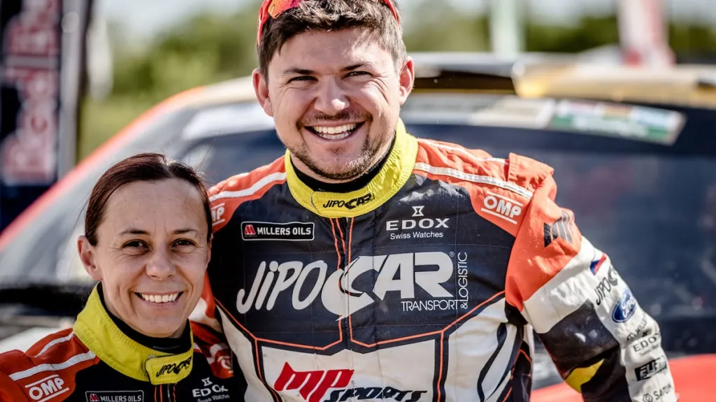 Martin Prokop s navigátorkou Ilkou Minorovou