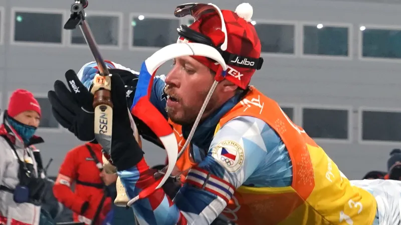 Jaroslav Soukup na střelnici