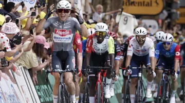 Závěr 1. etapy Tour de France