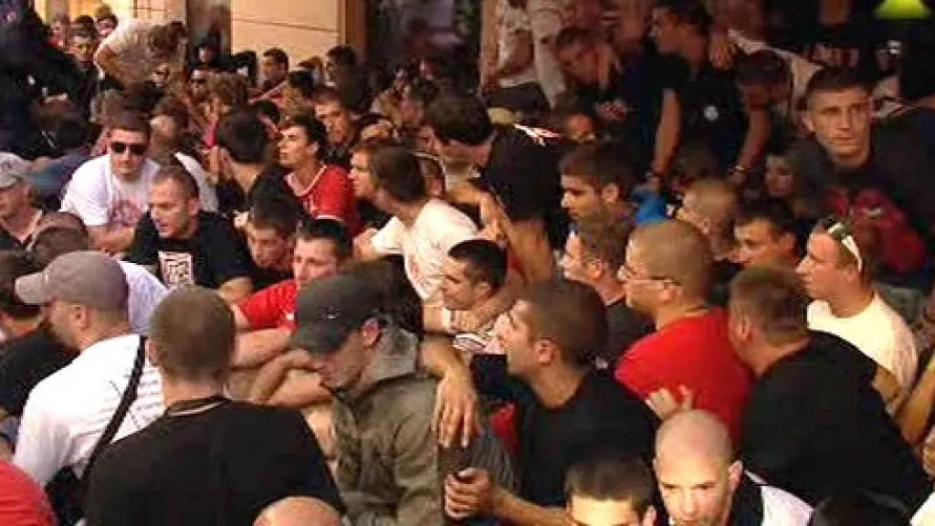 Fanoušci CZ Bělehrad