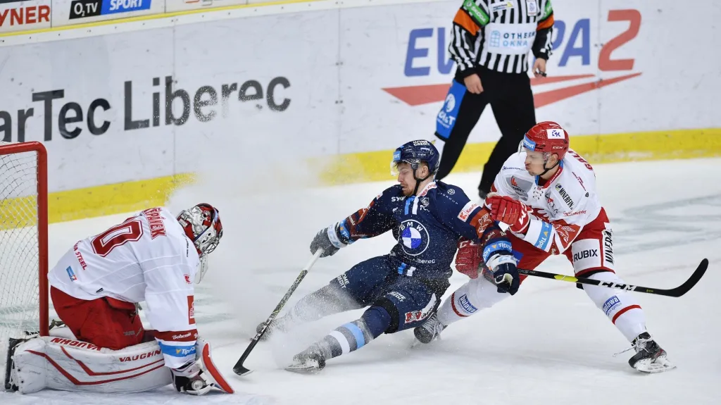 Utkání Liberec – Třinec