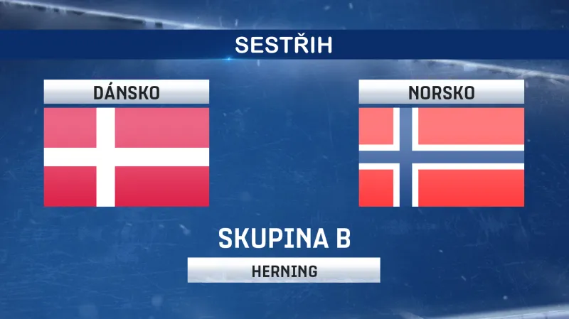 Sestřih utkání Dánsko - Norsko