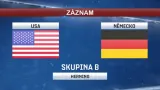 Záznam utkání USA - Německo