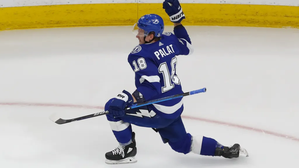 Ondřej Palát z Tampy Bay