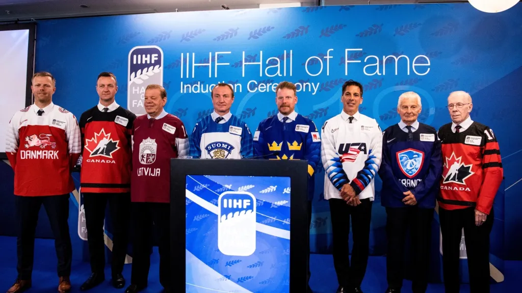 Noví členové Síně slávy IIHF