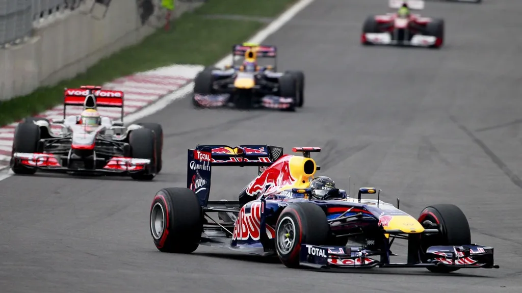 Sebastian Vettel v závodu F1 v Koreji