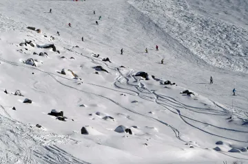 Ski areál v Meribel