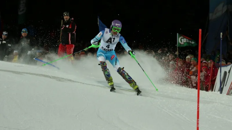 Sestřih slalomu ve Flachau se Strachovou, Dubovskou a Smutnou