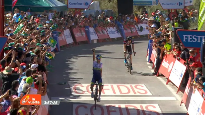 O výsledcích etapy rozhodlo stoupání na Caminito del Rey