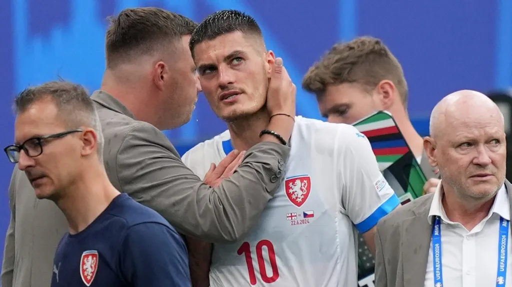 Zklamaný Patrik Schick