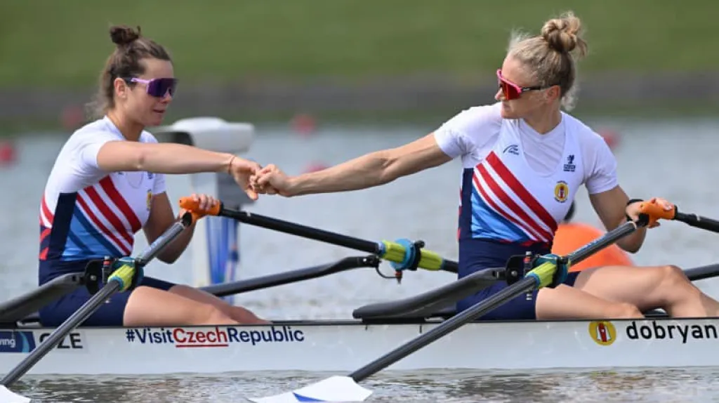 Anna Šantrůčková a Lenka Lukšová 