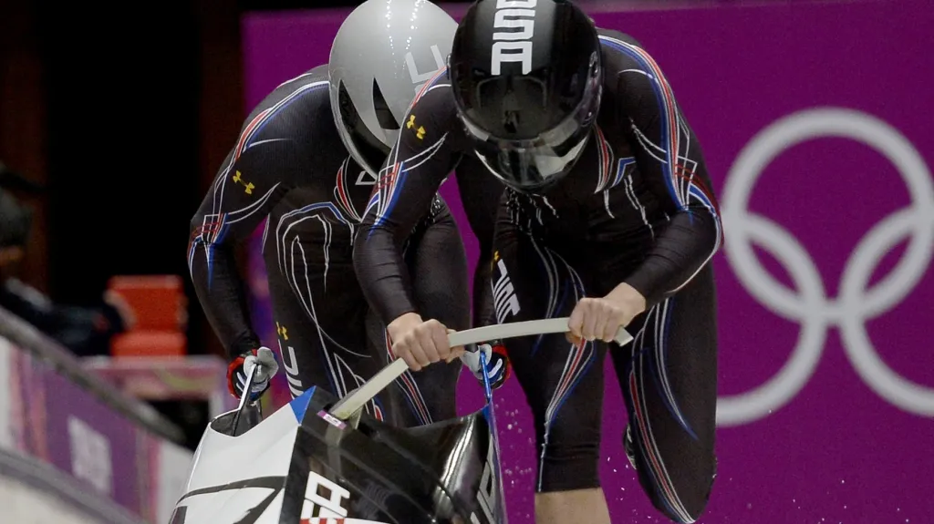 Americký dvojbob ve složení Elana Meyersová, Lauryn Williamsová 