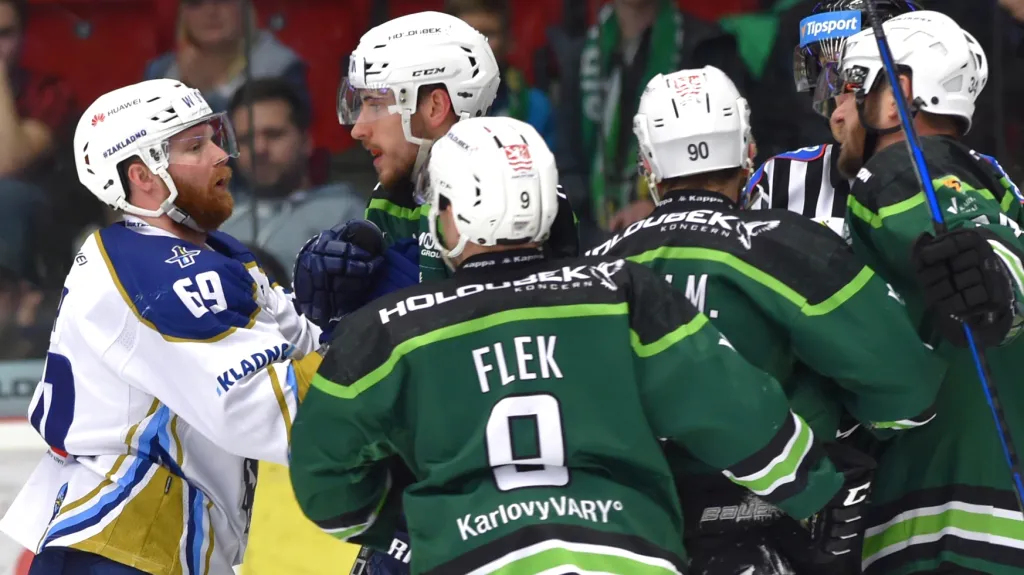 Utkání Karlovy Vary - Kladno