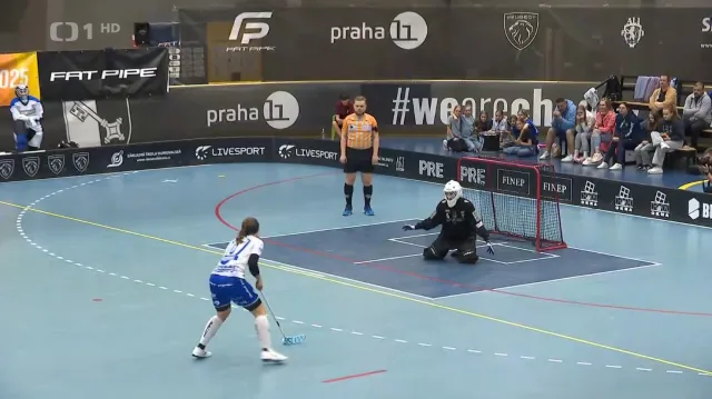 Sestřih utkání florbalistek Chodov – Střešovice