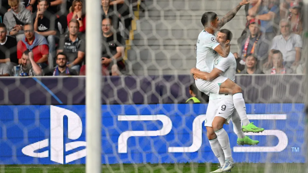 Radost hráčů Interu Milán