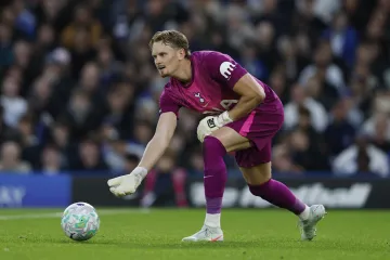 Antonín Kinský v dresu Tottenhamu