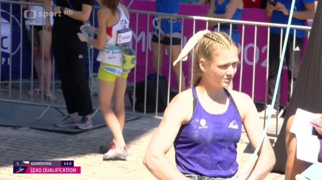 První pokus Elišky Adamovské v kvalifikaci