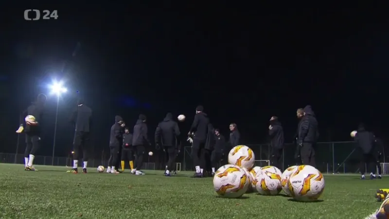 Fotbalisté Jablonce se chystají na střetnutí s Rennes