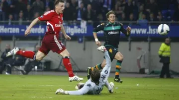 Utkání Hamburk - Brémy