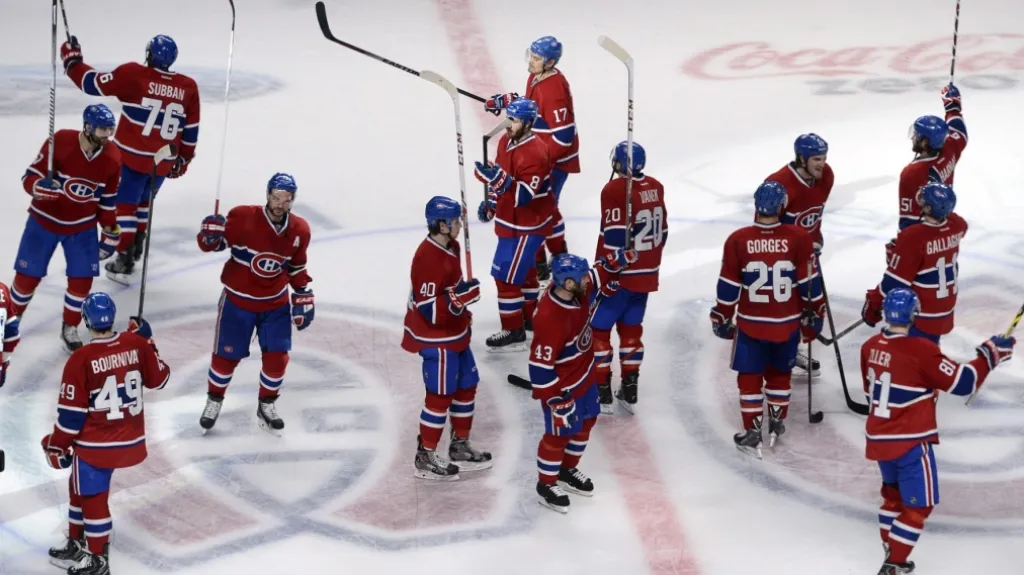 Slavící hráči Montrealu