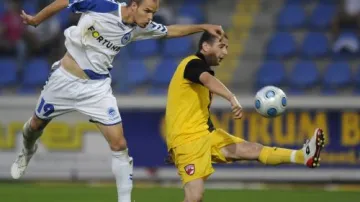 Utkání Slovan Liberec - Dinamo Bukurešť