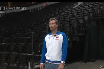 Tomáš Berdych v O2 areně