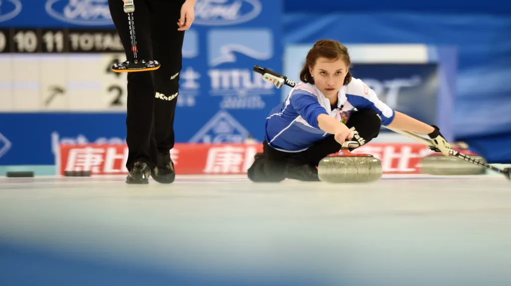 Česká curlerka Alžběta Baudyšová