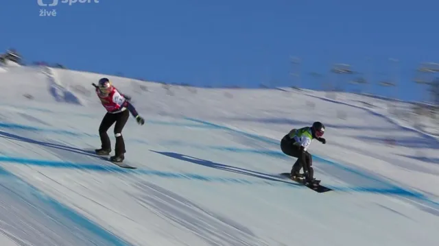 Vítězné semifinále Samkové na MS ve snowboardcrossu