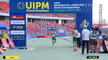 Závěr finále MS moderních pětibojařů
